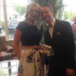 Two Piece Prom Dress